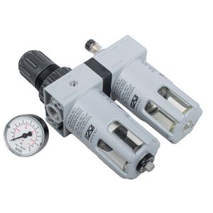 Filter Regulator Lubricator 1/2' With Auto Drain